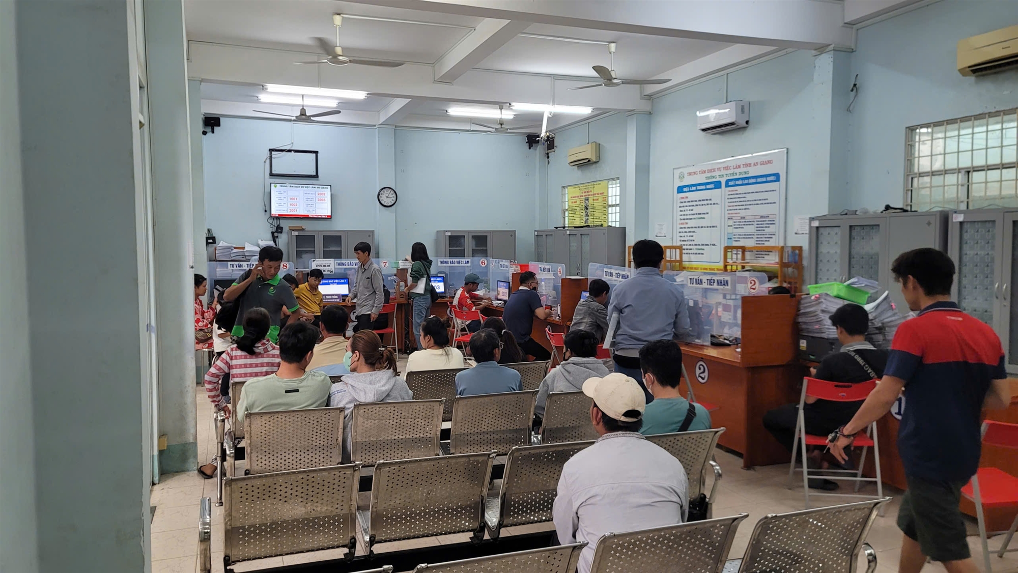 Khu vực không gian chờ dịch vụ