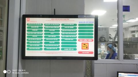 Màn hình cảm ứng báo động đỏ ComQ