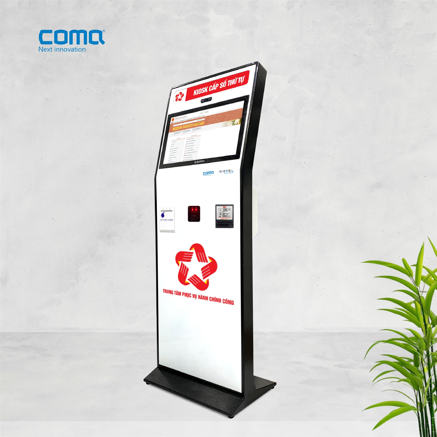 Mặt bên kiosk 3