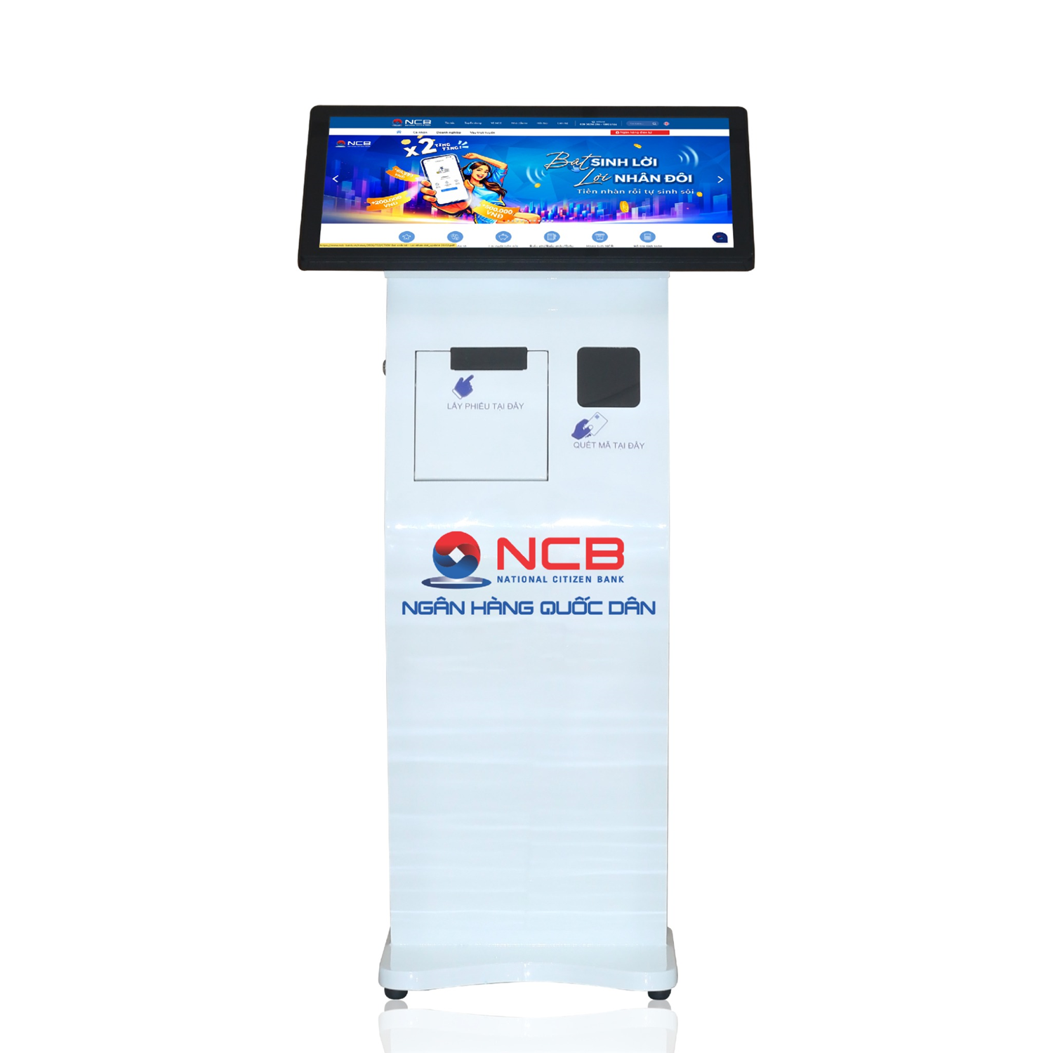 KIOSK 2237TMT góc nghiêng